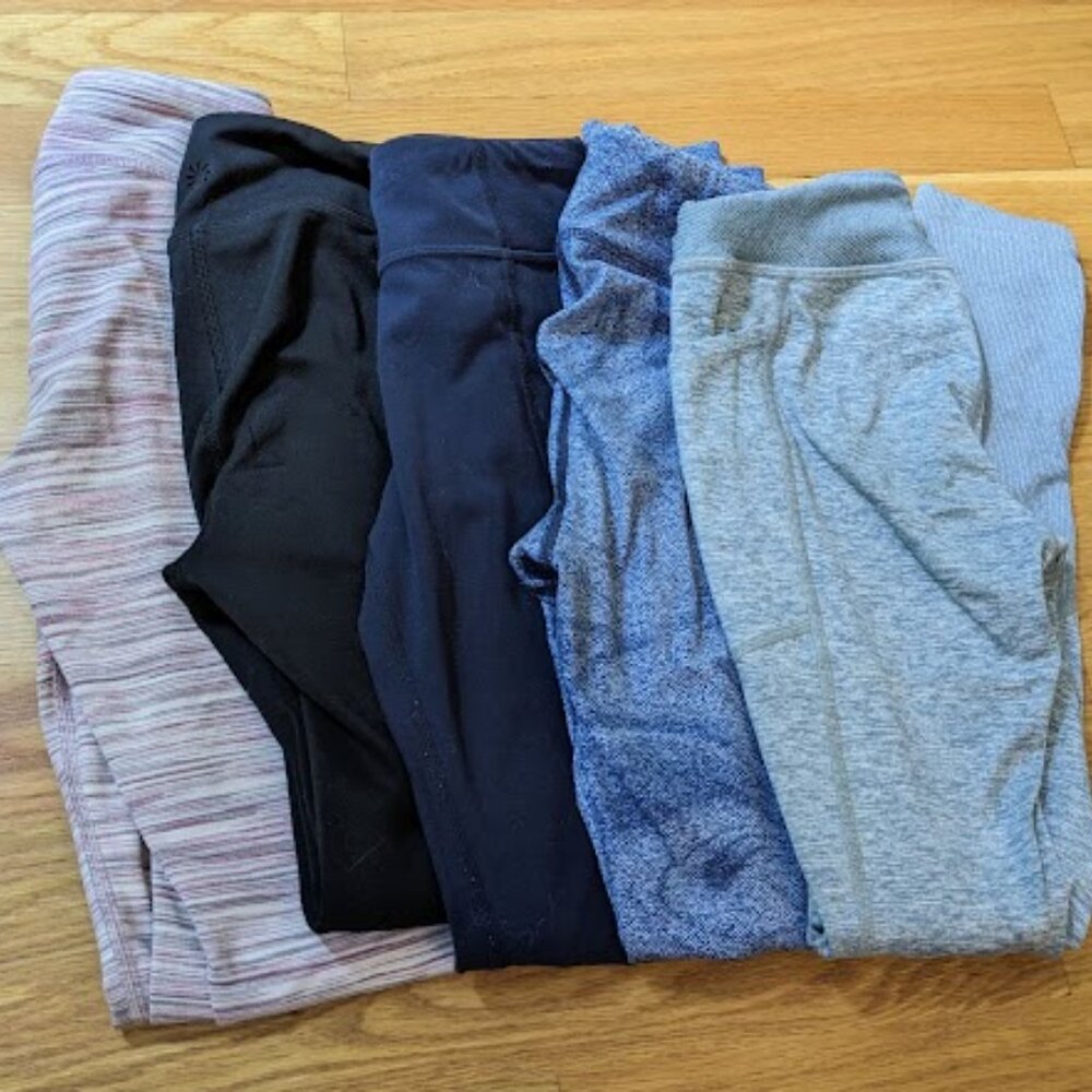 Athleta Girls Leggings Bundle Size 7